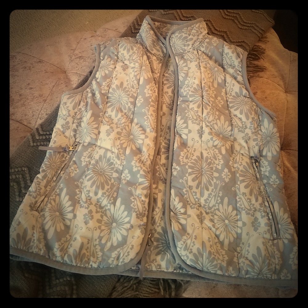 Patagonia Floral Puff Insulated Vest